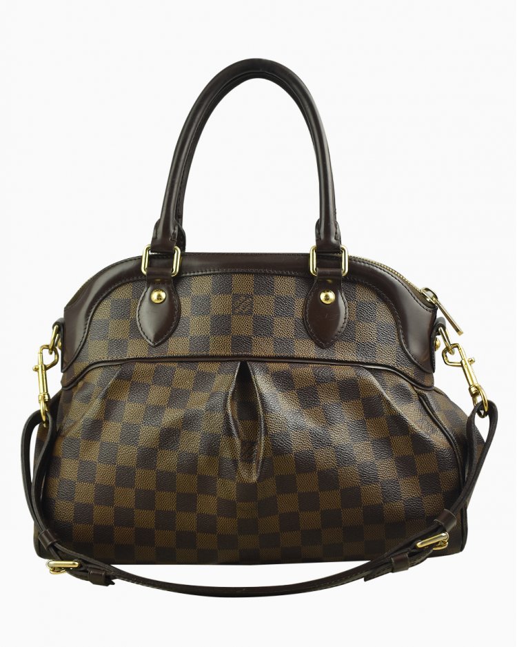 Bolsa Louis Vuitton Trevi PM Original Damier Ebene Feminino